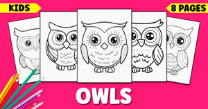 Free Easy Printable Owl Coloring Pages For Kids: An Invitation to Unleash Creativity
