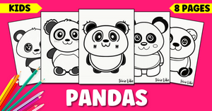 Free Cute Panda Coloring Pages For Kids